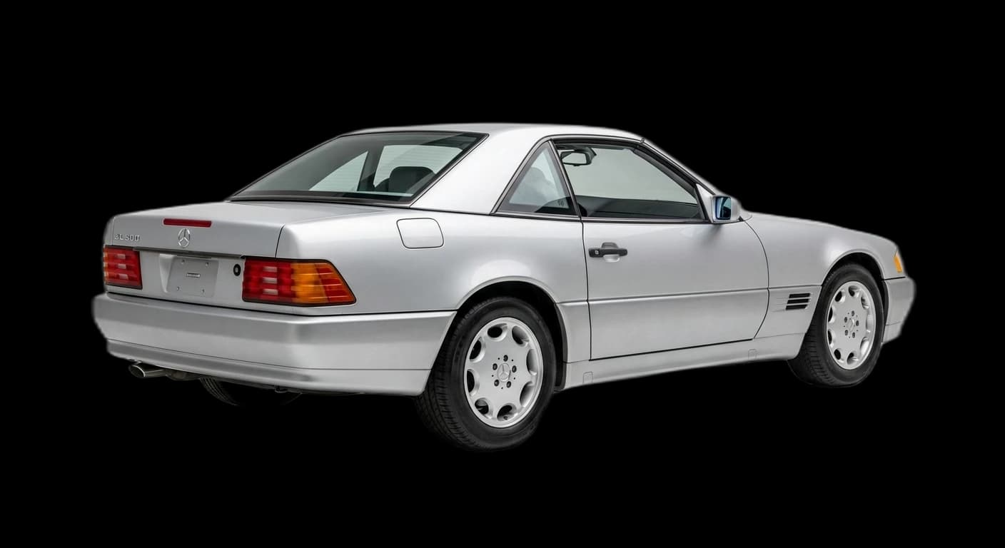 Mercedes-Benz SL (R129) 1989 - Rear 3/4 view
