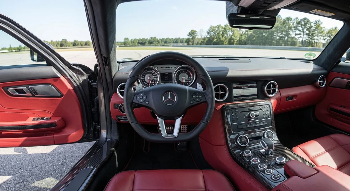 Mercedes-Benz SLS AMG 2010 - Dashboard view