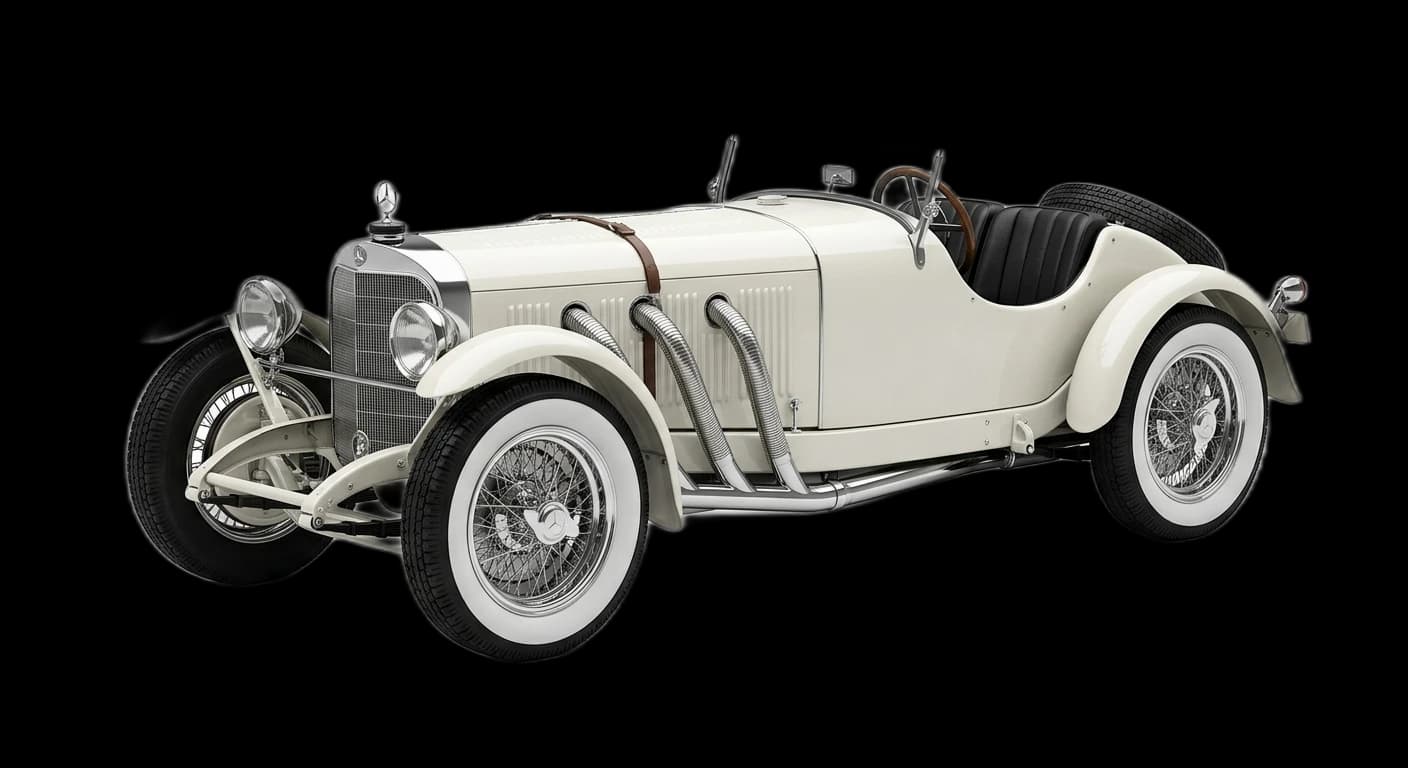 Mercedes-Benz SSK - Front 3/4