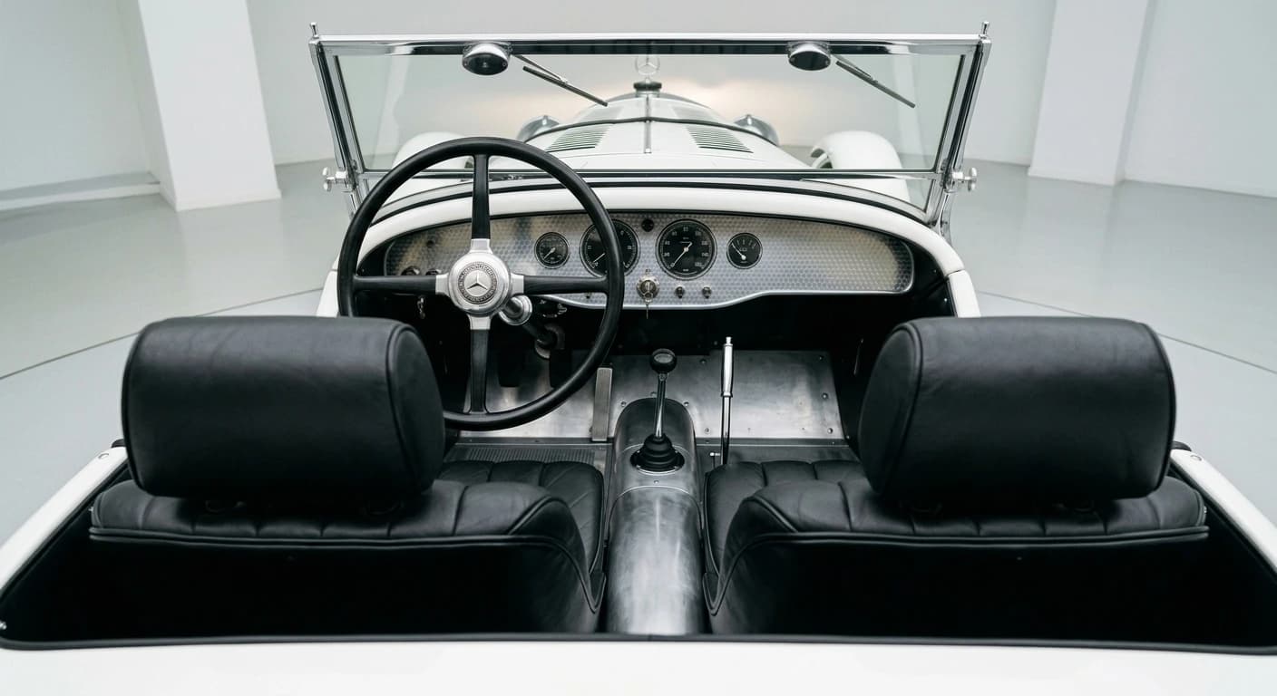 Mercedes-Benz SSK - Interior