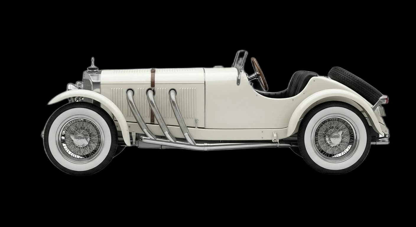 Mercedes-Benz SSK 1928 - Side view
