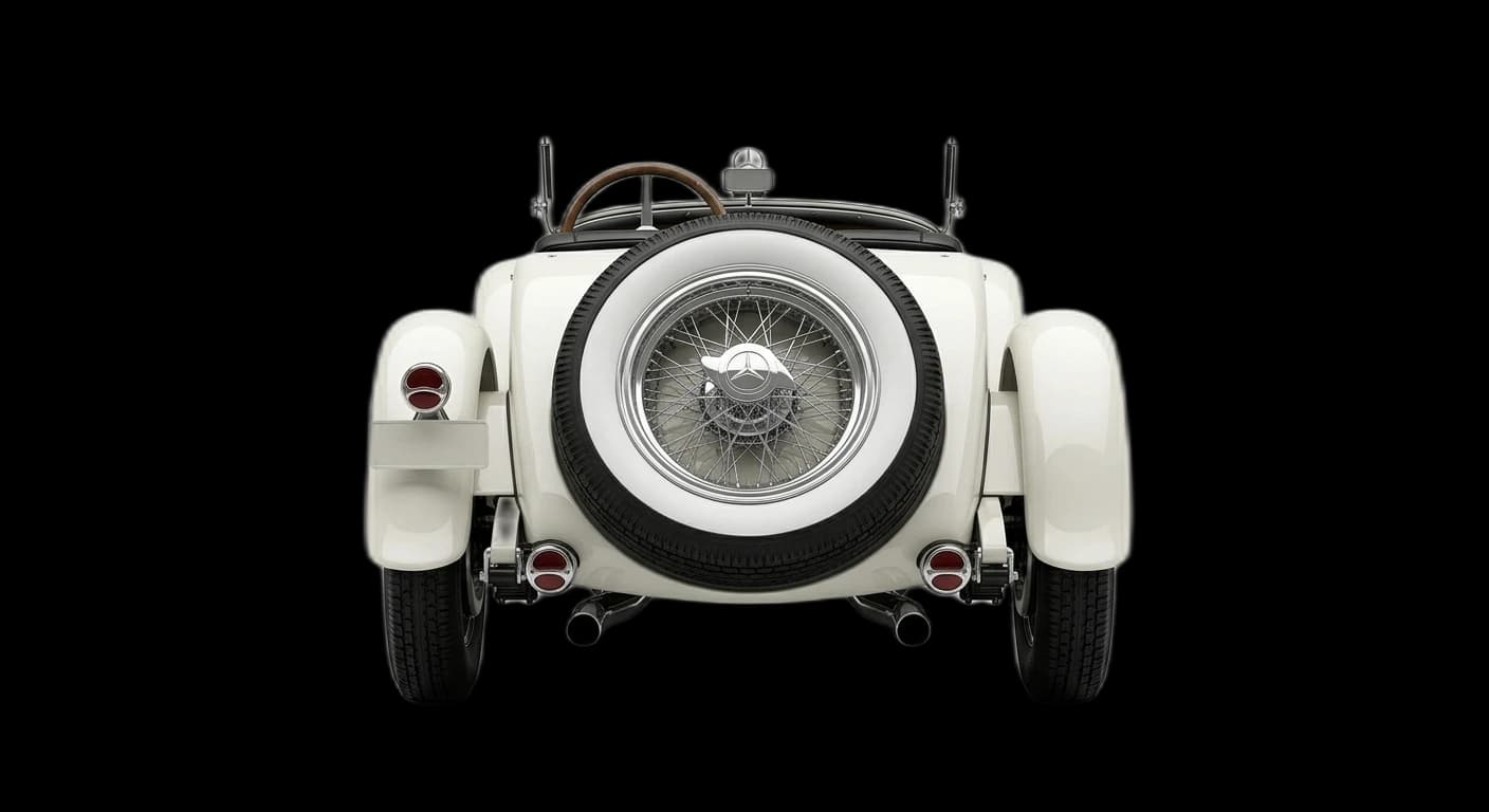 Mercedes-Benz SSK 1928 - Rear view