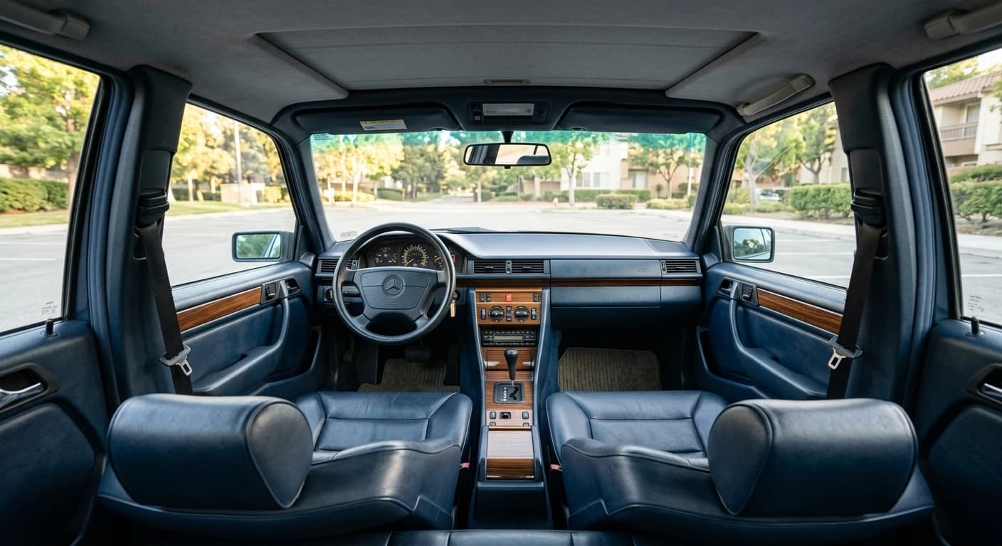Mercedes-Benz W124 (300 E) 1984 - Interior view