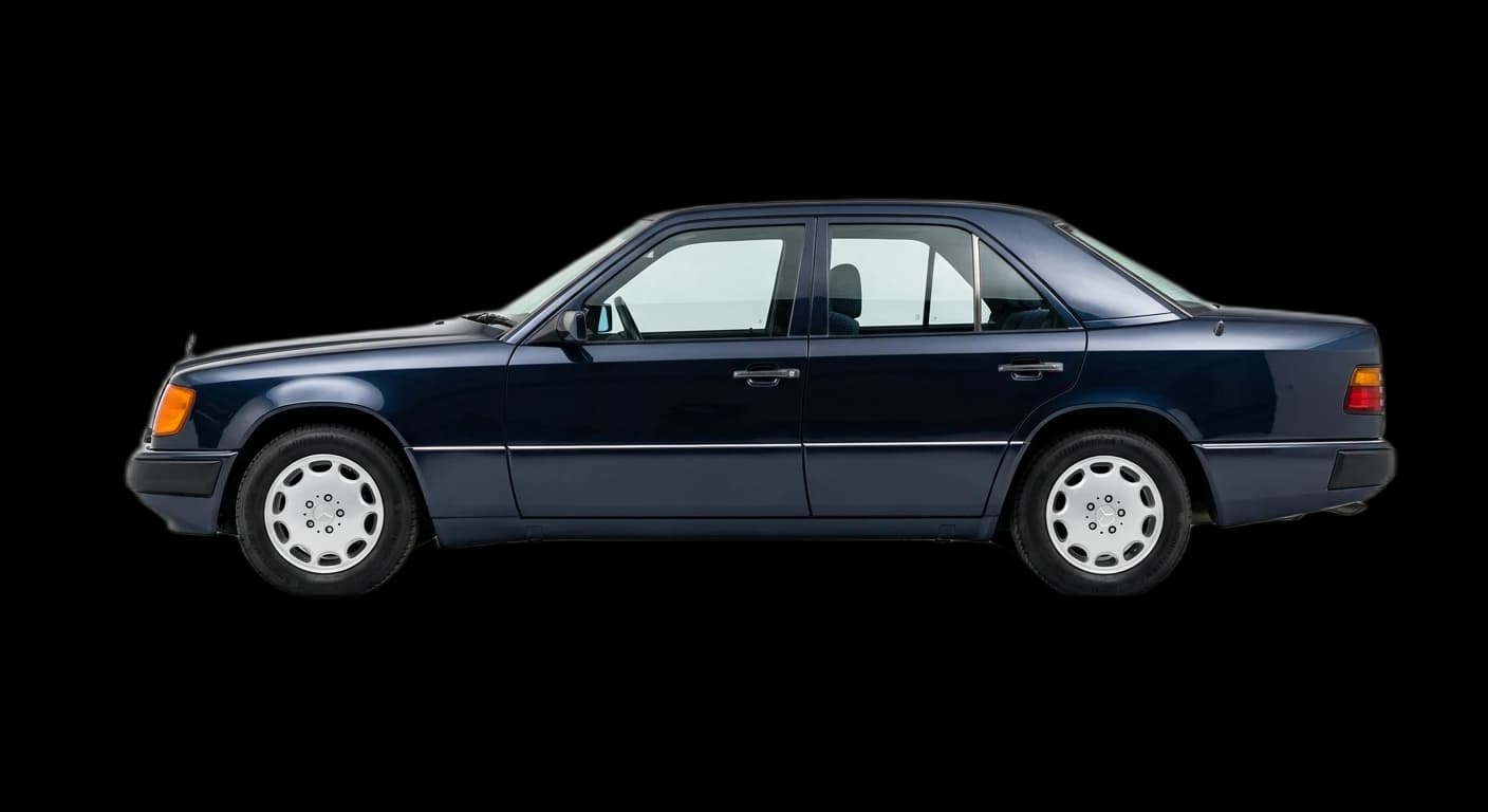 Mercedes-Benz W124 (300 E) 1984 - Side view