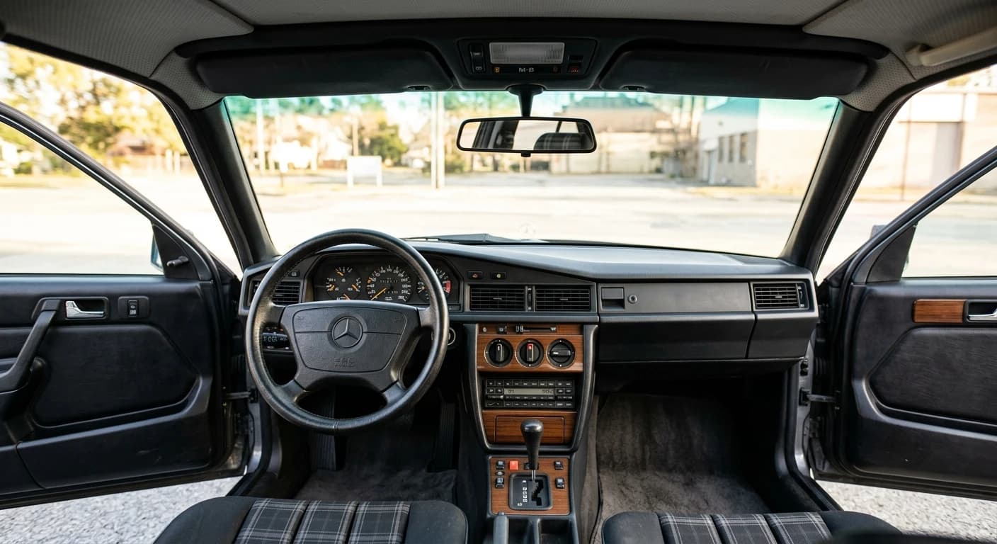 Mercedes-Benz 190E 2.3 (W201) 1983 - Dashboard view