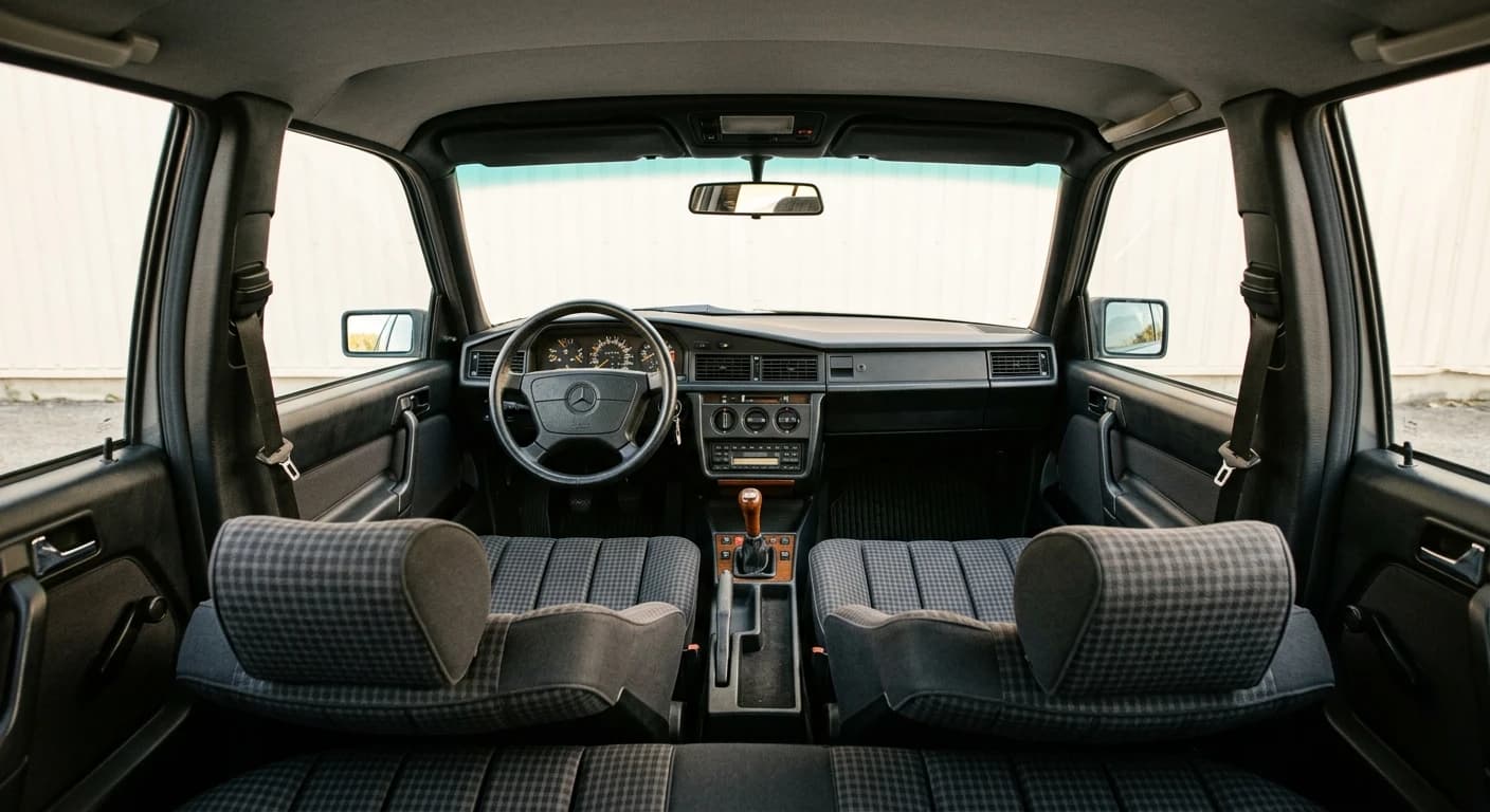 Mercedes-Benz 190E 2.3 (W201) 1983 - Interior view