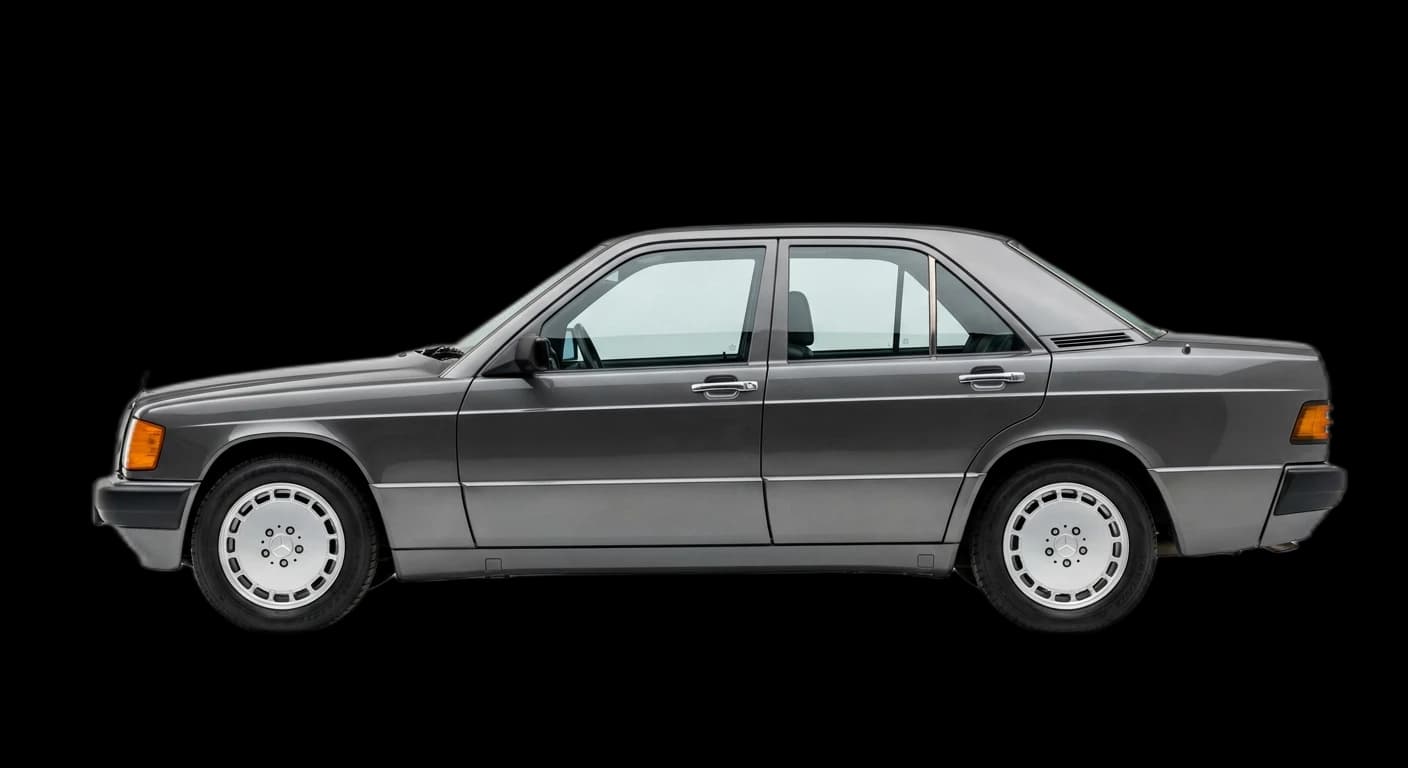 Mercedes-Benz 190E 2.3 (W201) 1983 - Side view