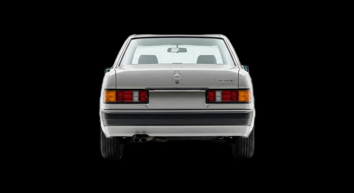 Mercedes-Benz 190E 2.3 (W201) 1983 - Rear view