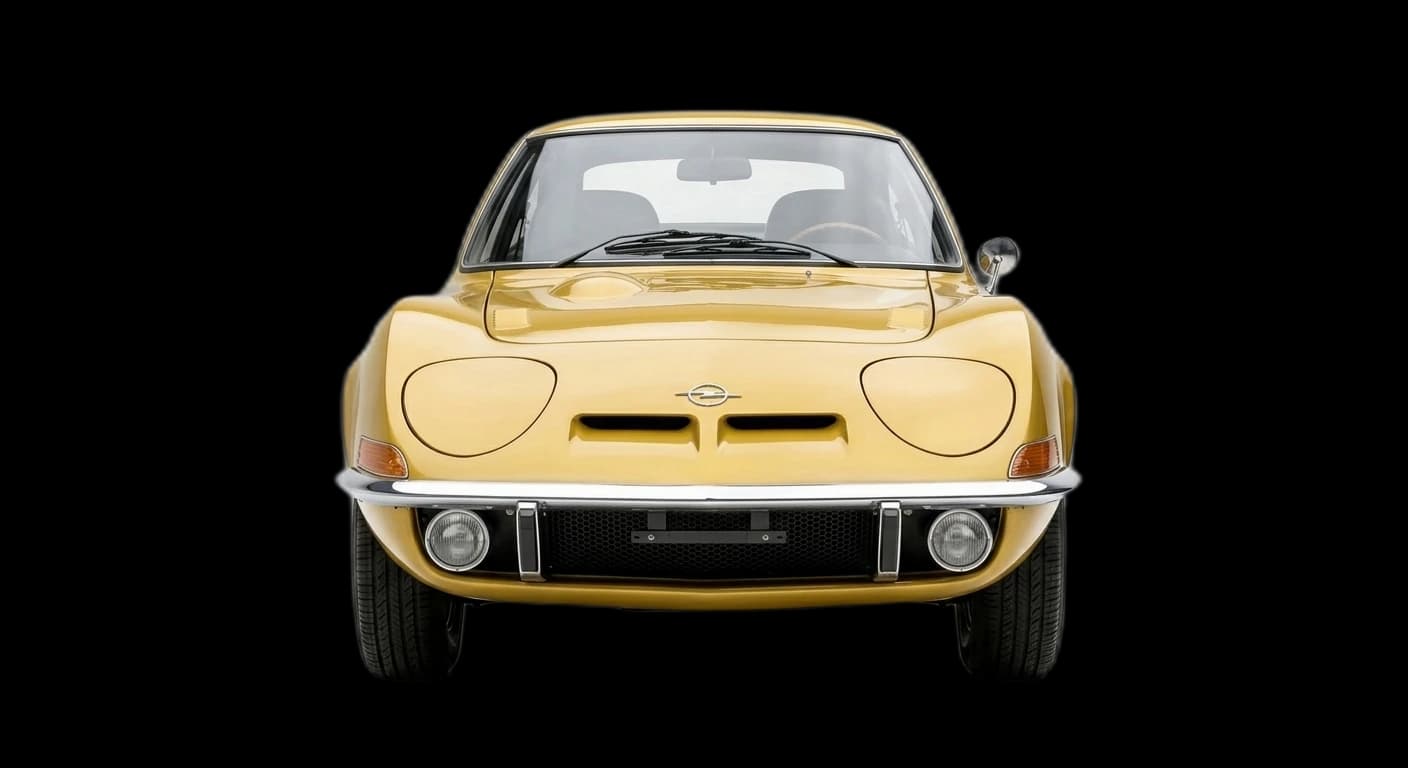 Opel GT 1900 - Front