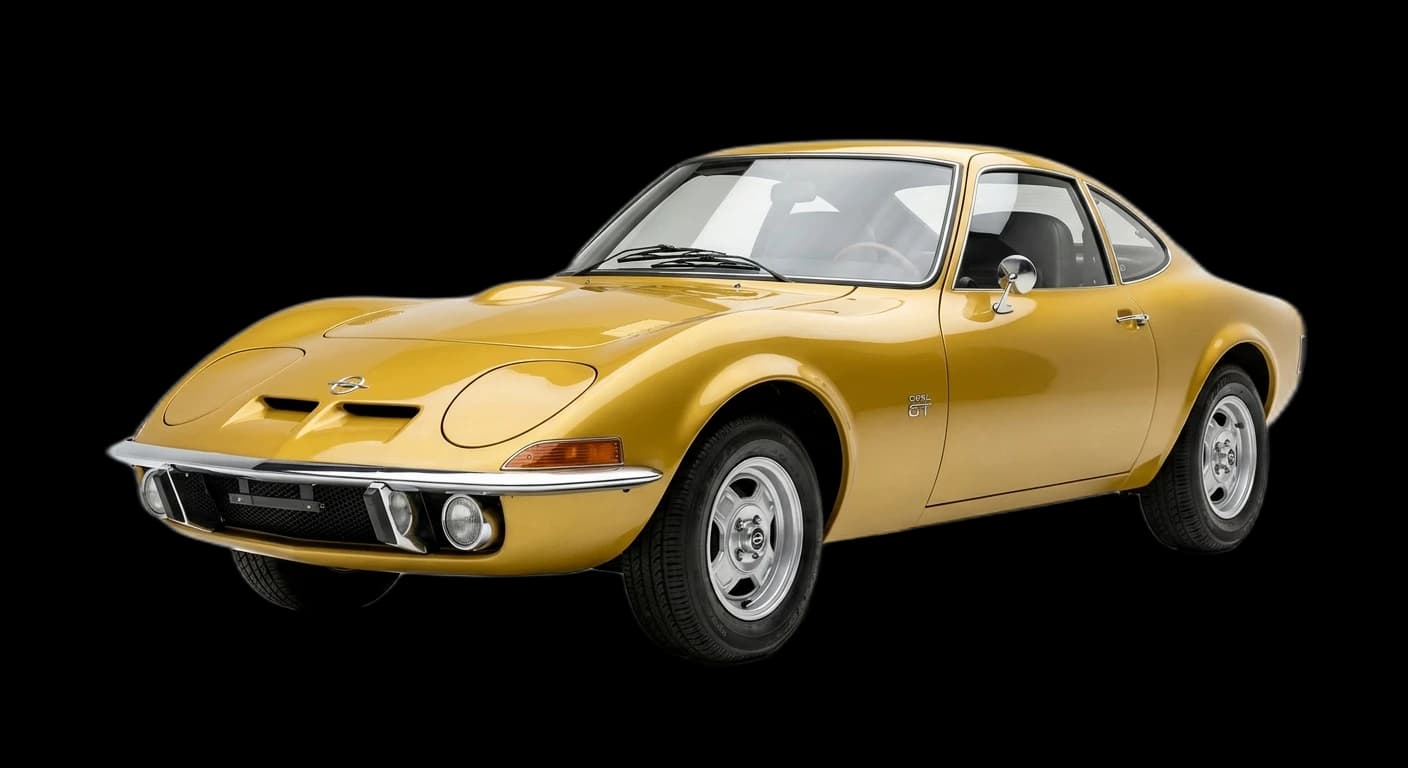 Opel GT 1900 - Front 3/4