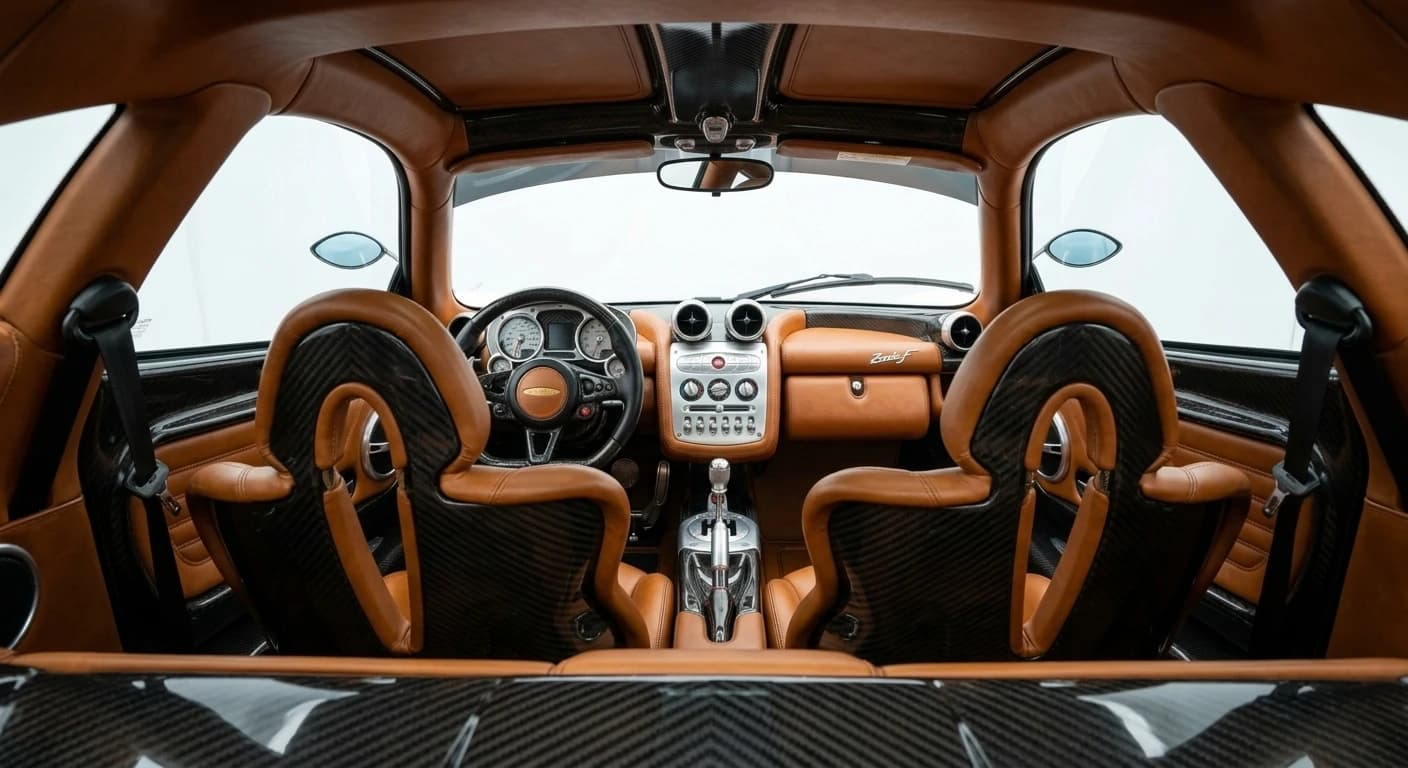 Pagani Zonda F - Interior