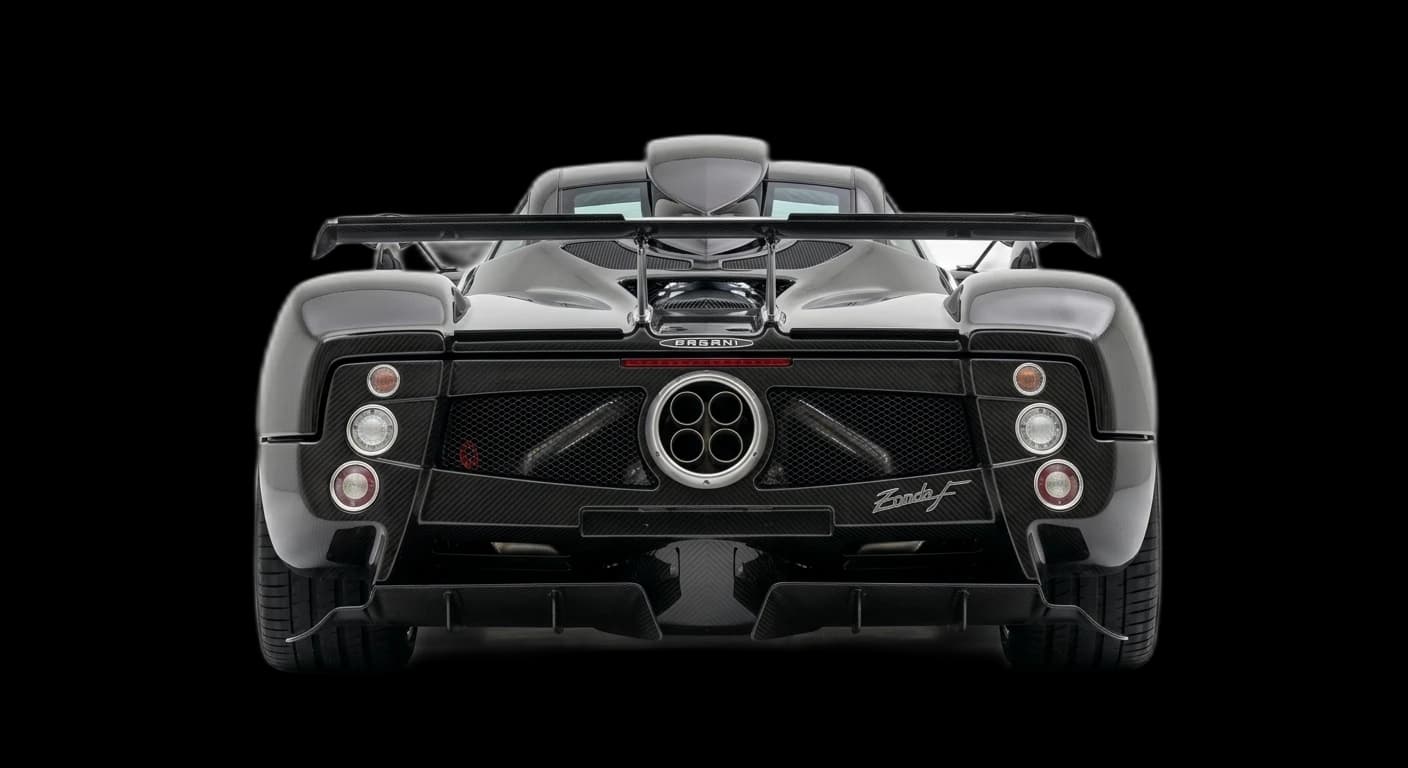 Pagani Zonda F 2005 - Rear view