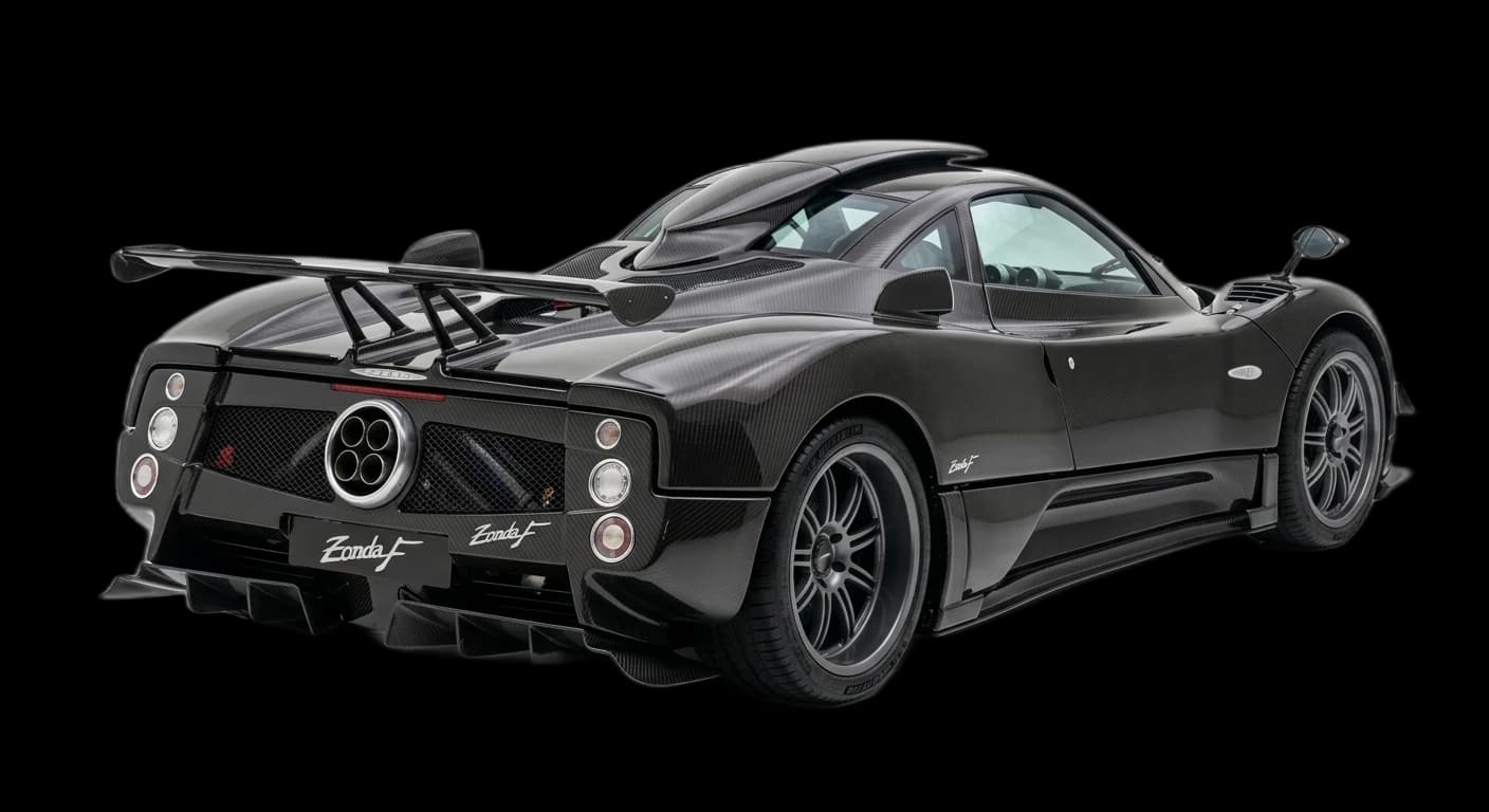 Pagani Zonda F - Rear 3/4