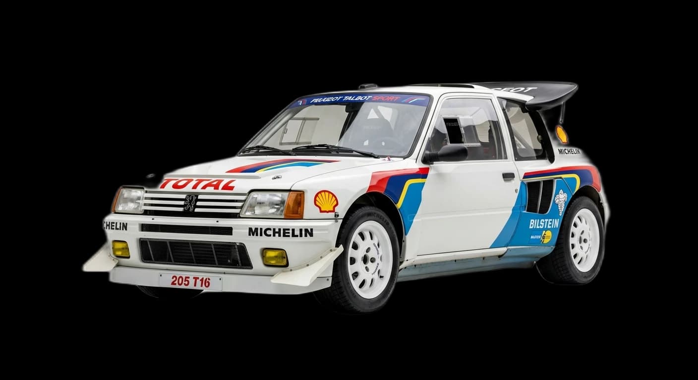 Peugeot 205 Turbo 16 - Front 3/4