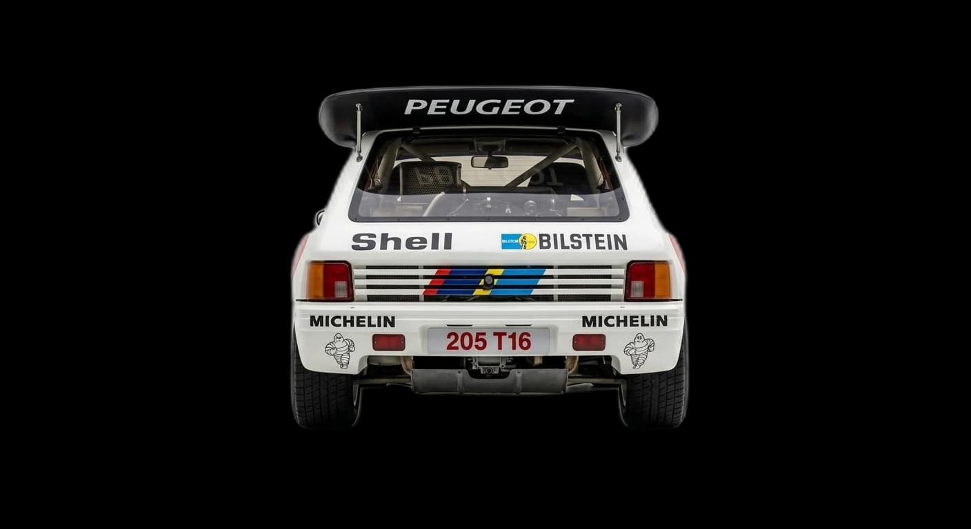 Peugeot 205 Turbo 16 - Rear
