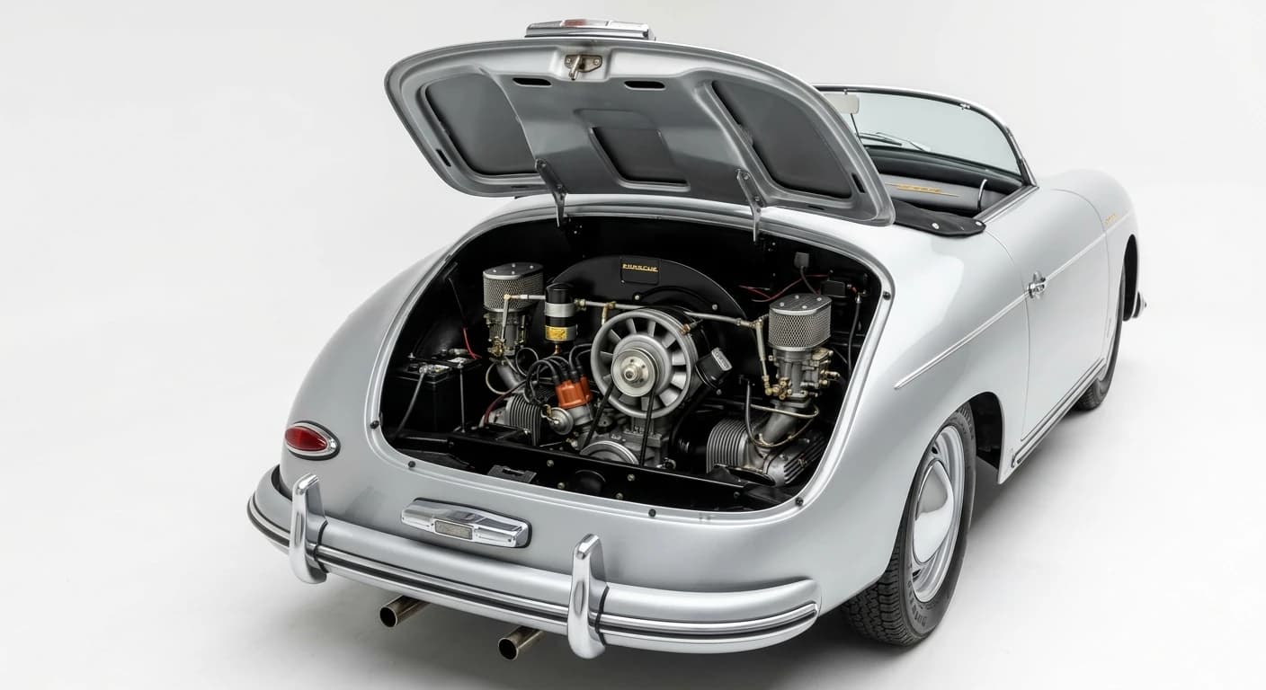 Porsche 356 Speedster - Engine Bay