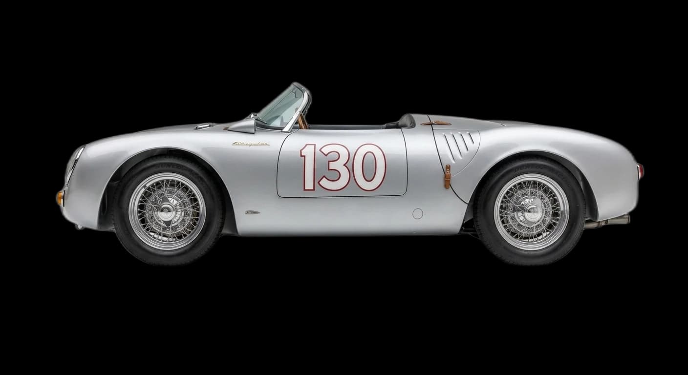 Porsche 550 Spyder - Side