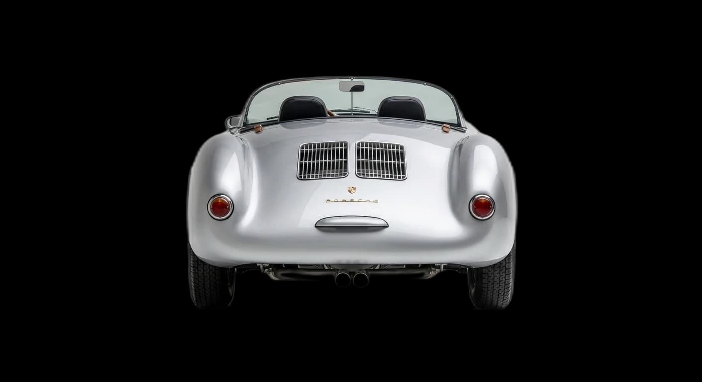 Porsche 550 Spyder - Rear
