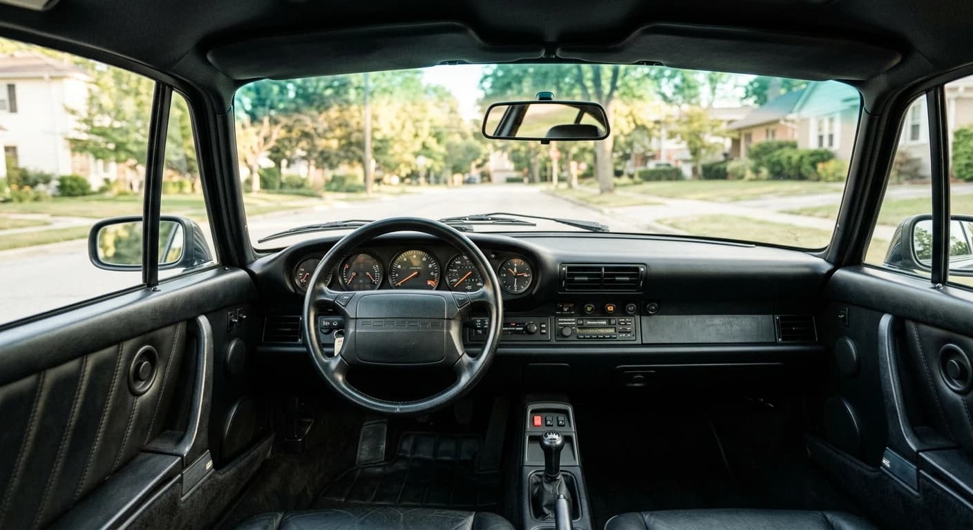 Porsche 911 (964) 1989 - Dashboard view