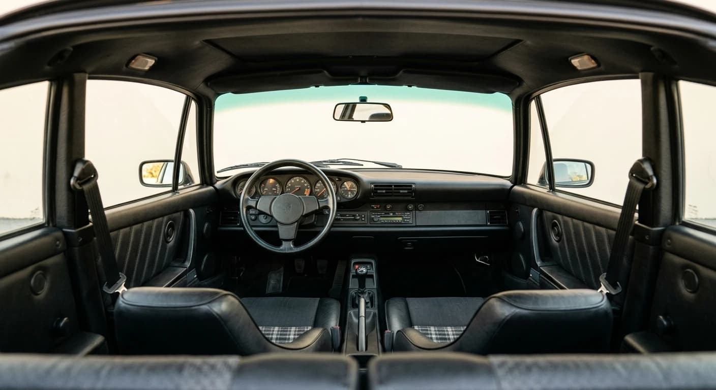 Porsche 911 (964) 1989 - Interior view