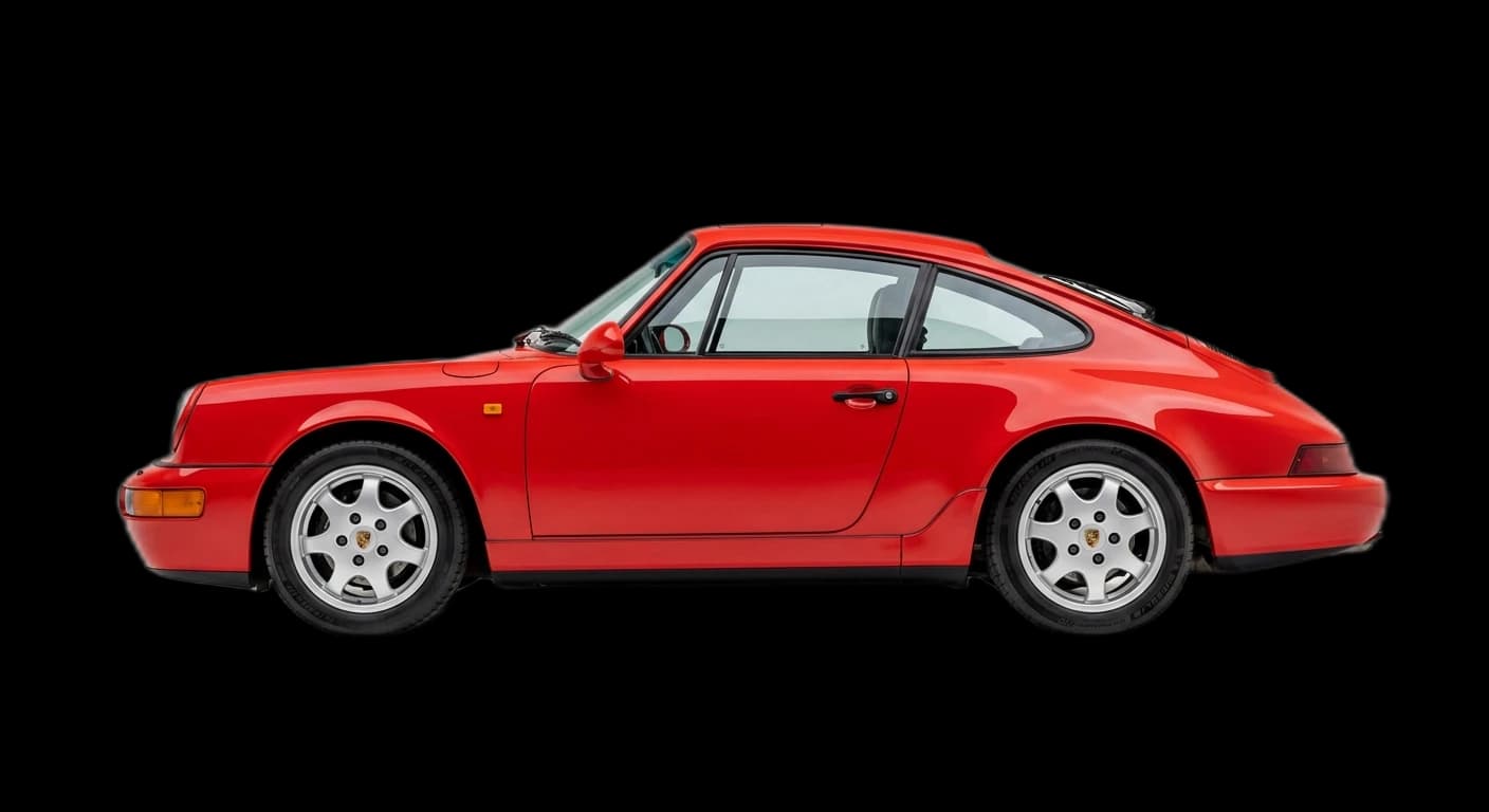 Porsche 911 (964) 1989 - Side view