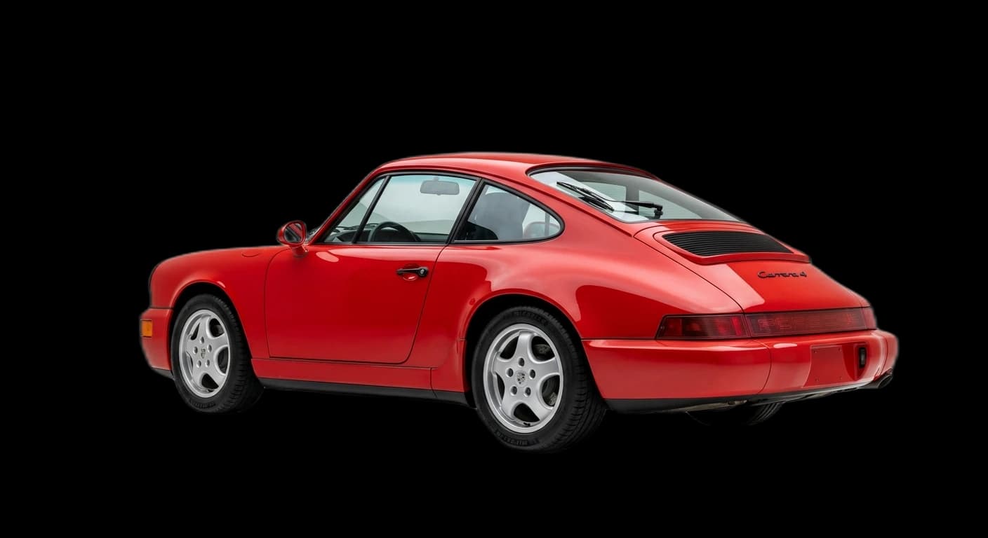 Porsche 911 (964) 1989 - Rear 3/4 view