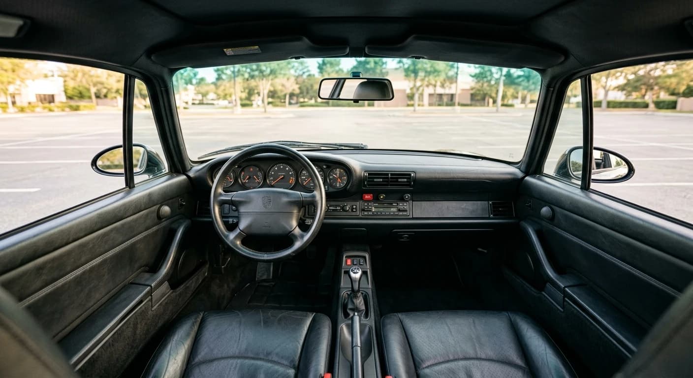 Porsche 911 (993) 1993 - Dashboard view