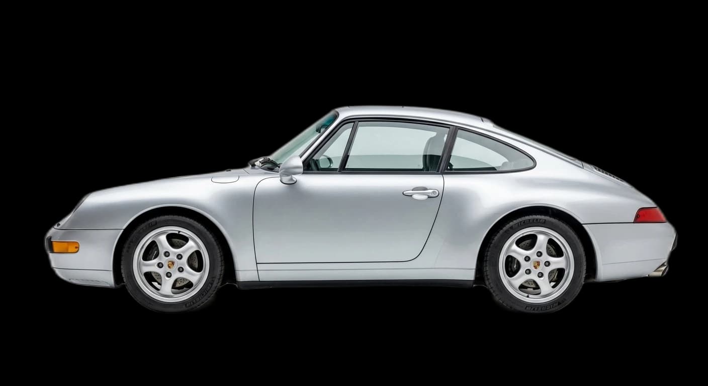 Porsche 911 (993) 1993 - Side view