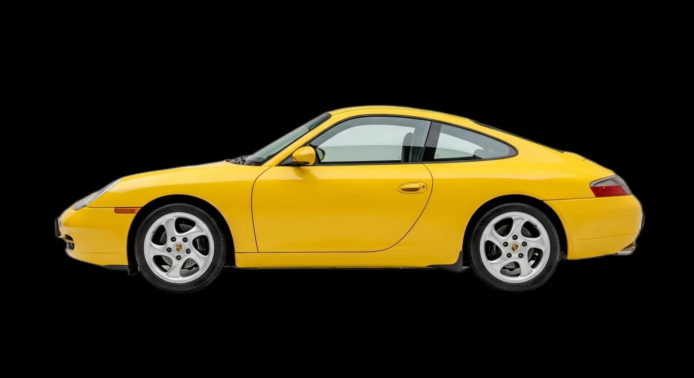 Porsche 911 (996) 1997 - Side view
