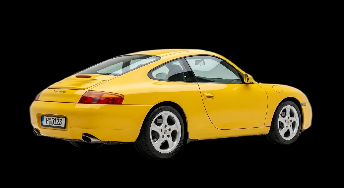 Porsche 911 (996) 1997 - Rear 3/4 view