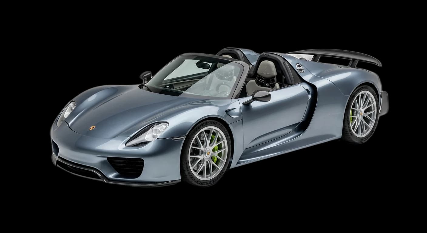 Porsche 918 Spyder - Front 3/4