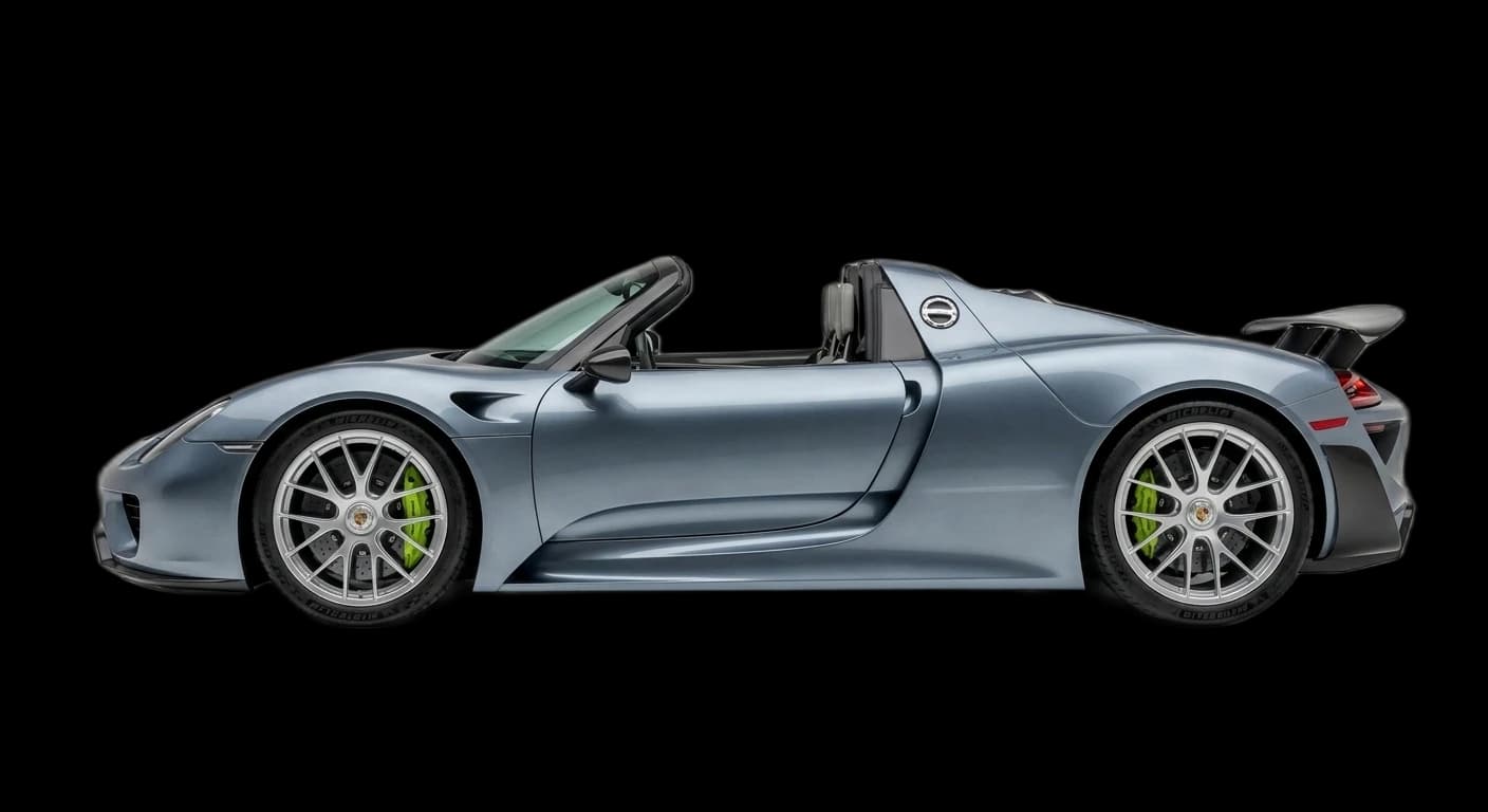 Porsche 918 Spyder 2013 - Side view