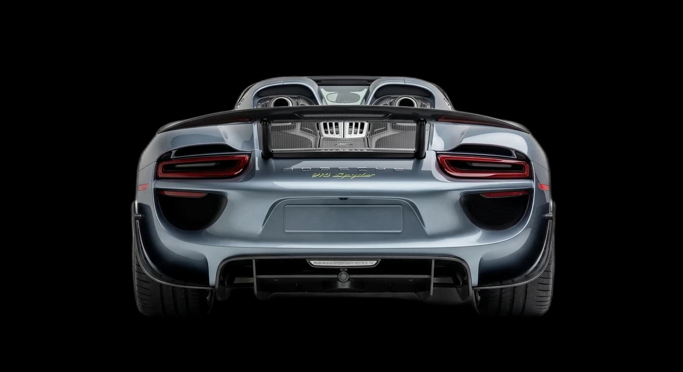 Porsche 918 Spyder - Rear