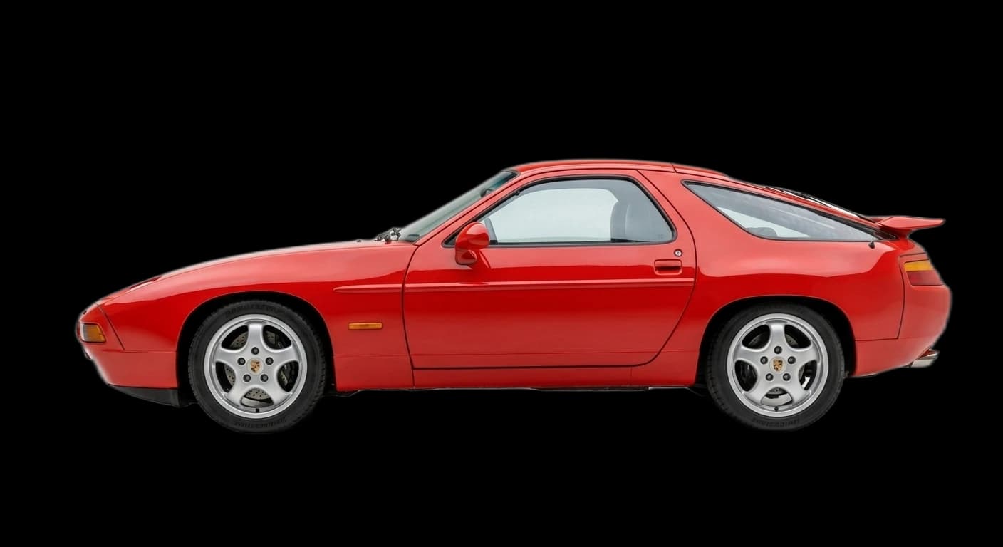 Porsche 928 GTS 1977 - Side view