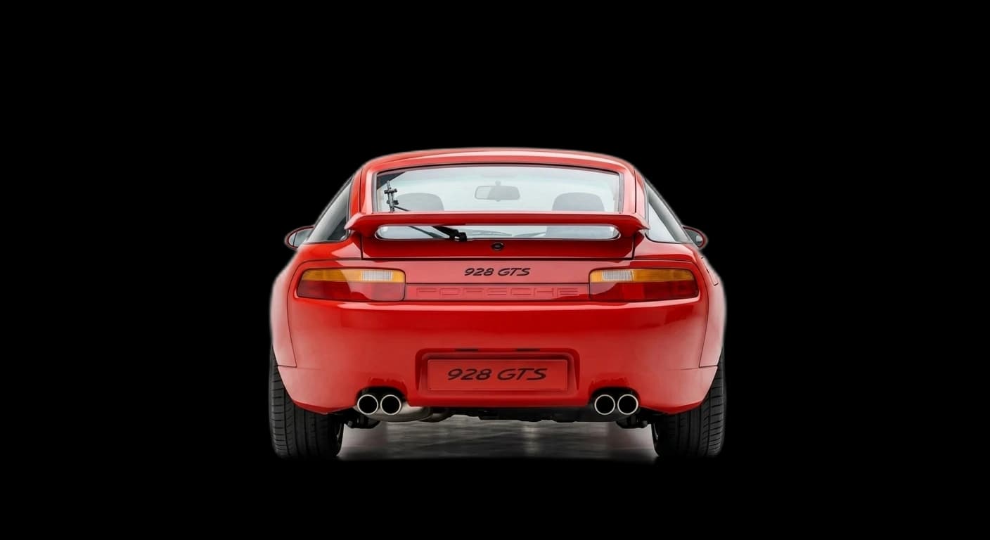 Porsche 928 GTS 1977 - Rear view