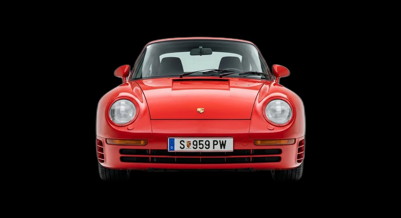 Porsche 959 - Front