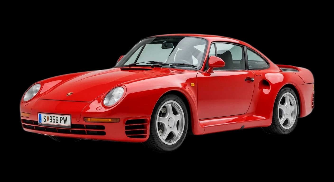 Porsche 959 - Front 3/4