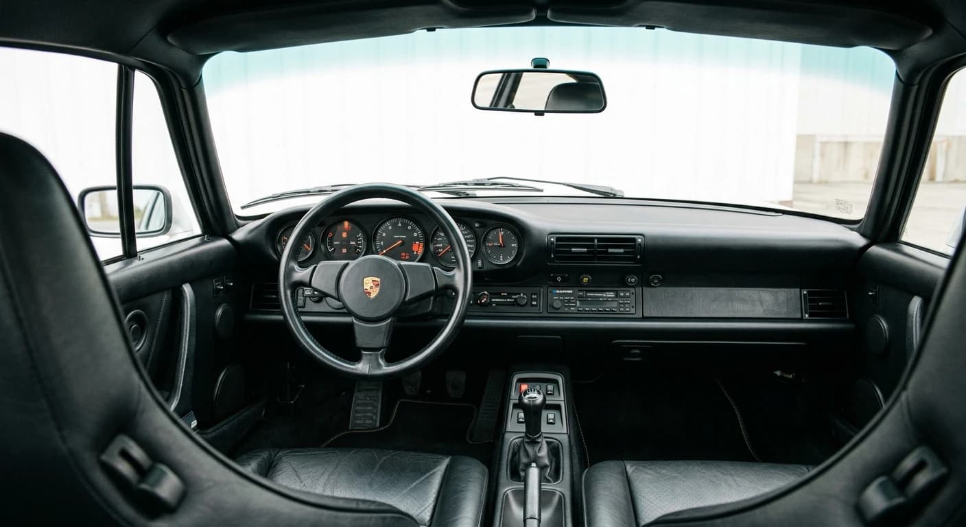 Porsche 959 1986 - Dashboard view