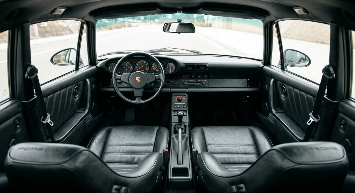 Porsche 959 1986 - Interior view