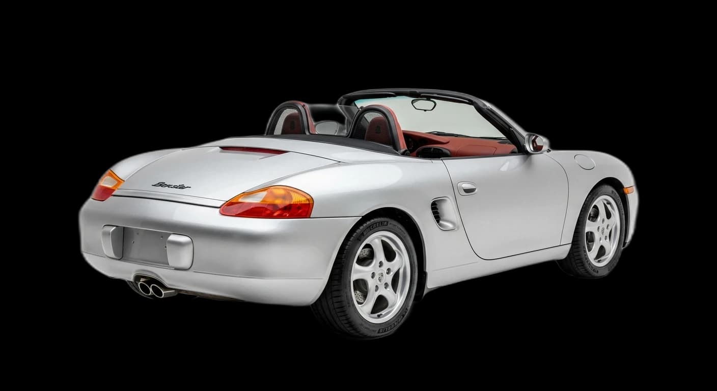 Porsche Boxster (986) 1996 - Rear 3/4 view