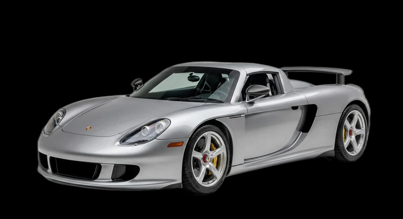 Porsche Carrera GT 2004 - Front 3/4 view