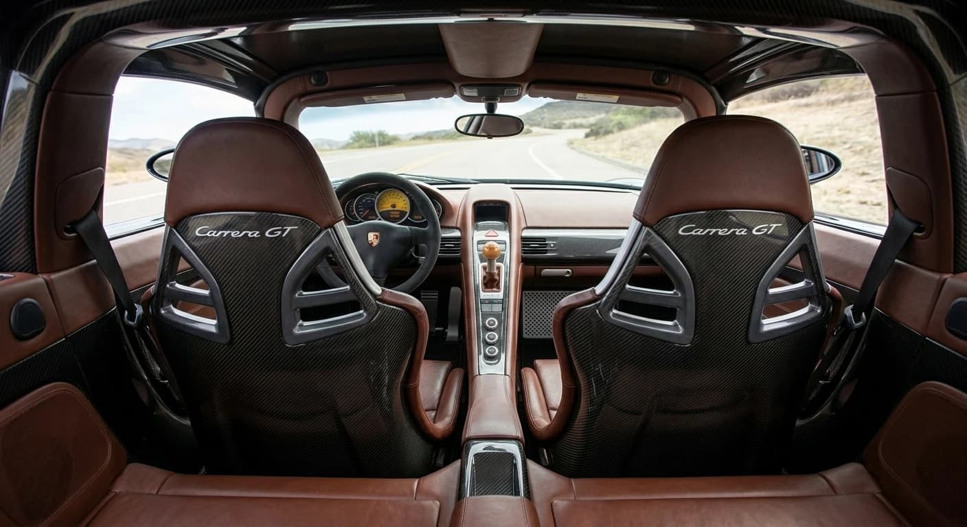 Porsche Carrera GT 2004 - Interior view