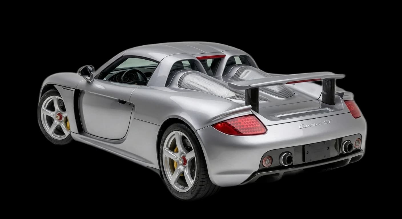 Porsche Carrera GT 2004 - Rear 3/4 view
