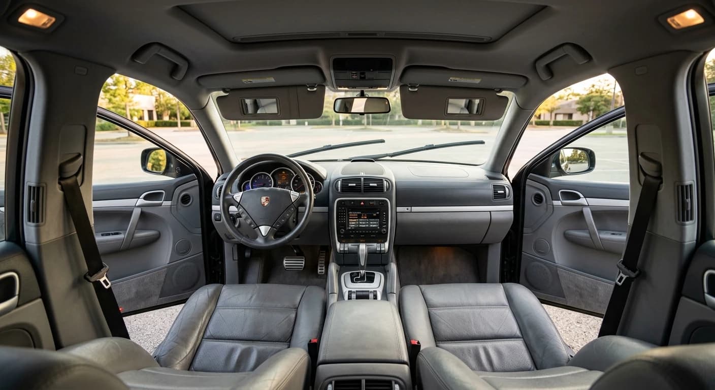 Porsche Cayenne (955) 2002 - Interior view