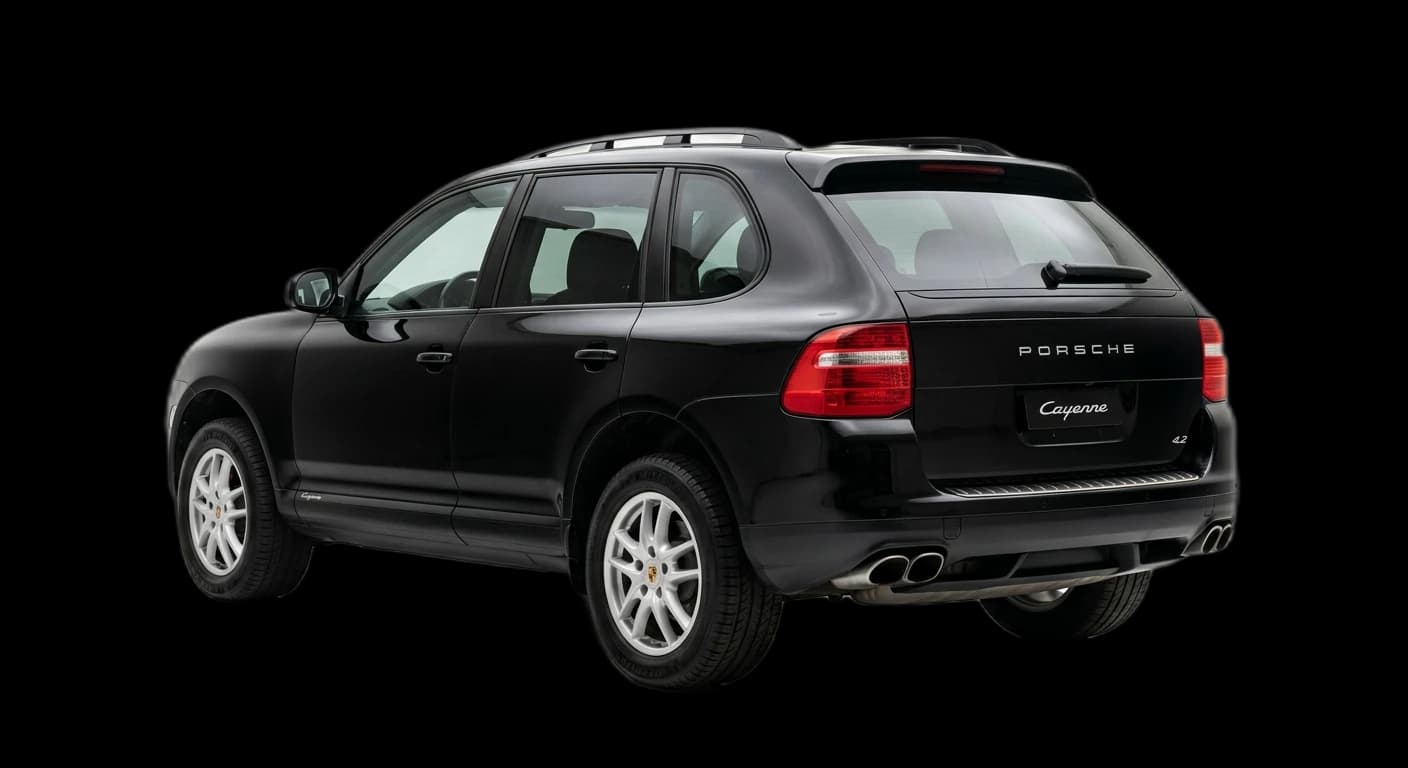 Porsche Cayenne (955) 2002 - Rear 3/4 view