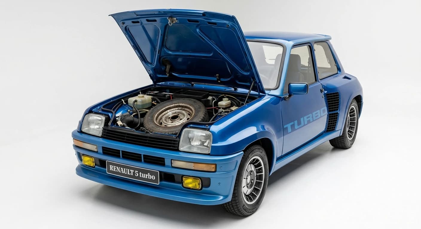 Renault 5 Turbo - Trunk
