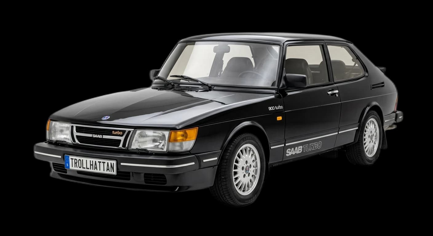 Saab 900 Turbo - Front 3/4