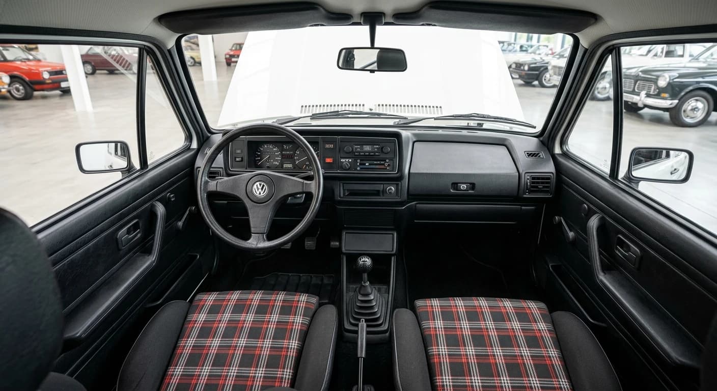 Volkswagen Golf GTI (Mk1) 1976 - Dashboard view