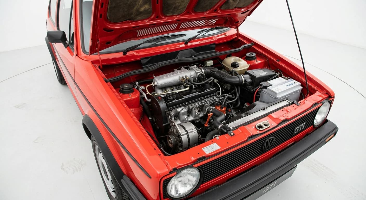 Volkswagen Golf GTI (Mk1) 1976 - Engine Bay view