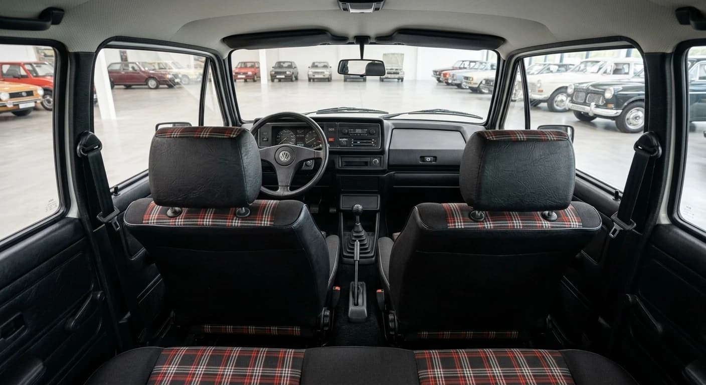 Volkswagen Golf GTI (Mk1) 1976 - Interior view